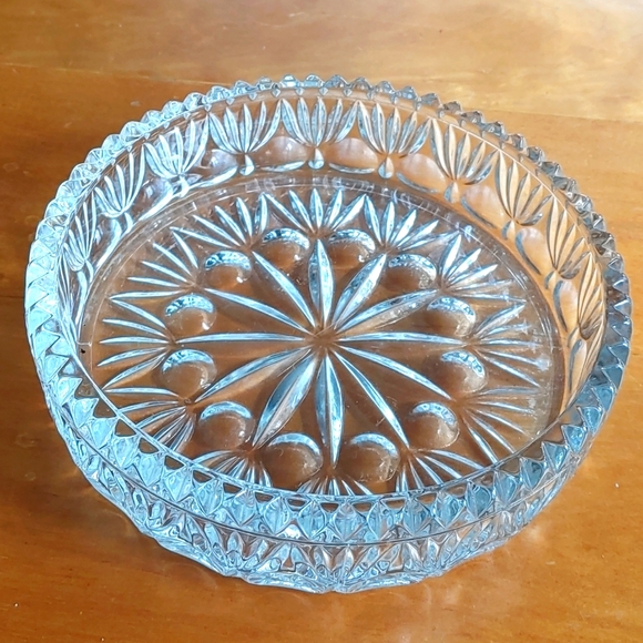 Princess House Exclusive 24% Lead Crystal Highlights Pattern Bowl - Picture 1 of 4